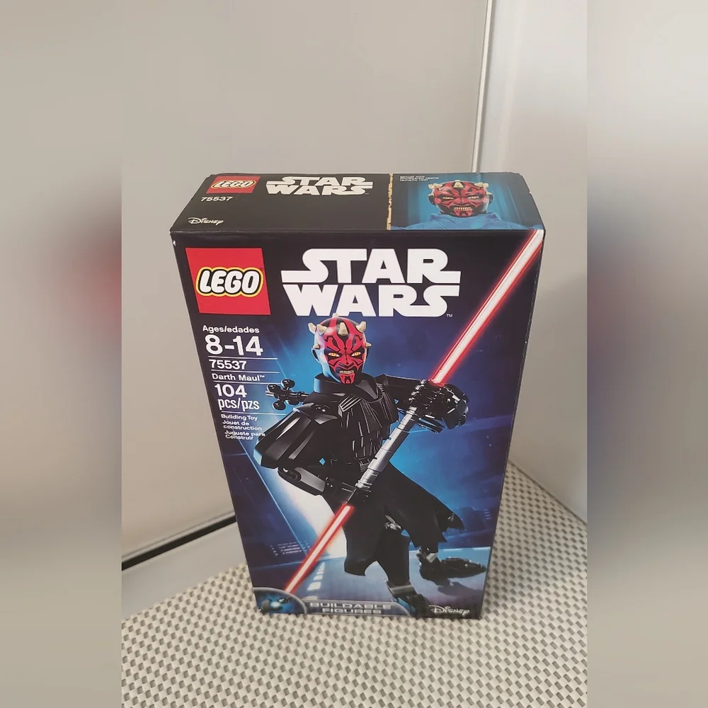Lego 75537 Darth Maul Star Wars Buildable Figure Building Toy Set Disney